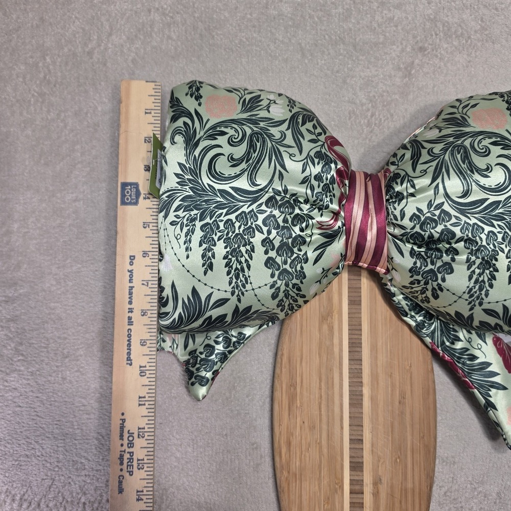 Bridgerton Floral Satin Bow Throw Pillows & Book Strap Set LIMITED EDITION - Picture 16 of 16